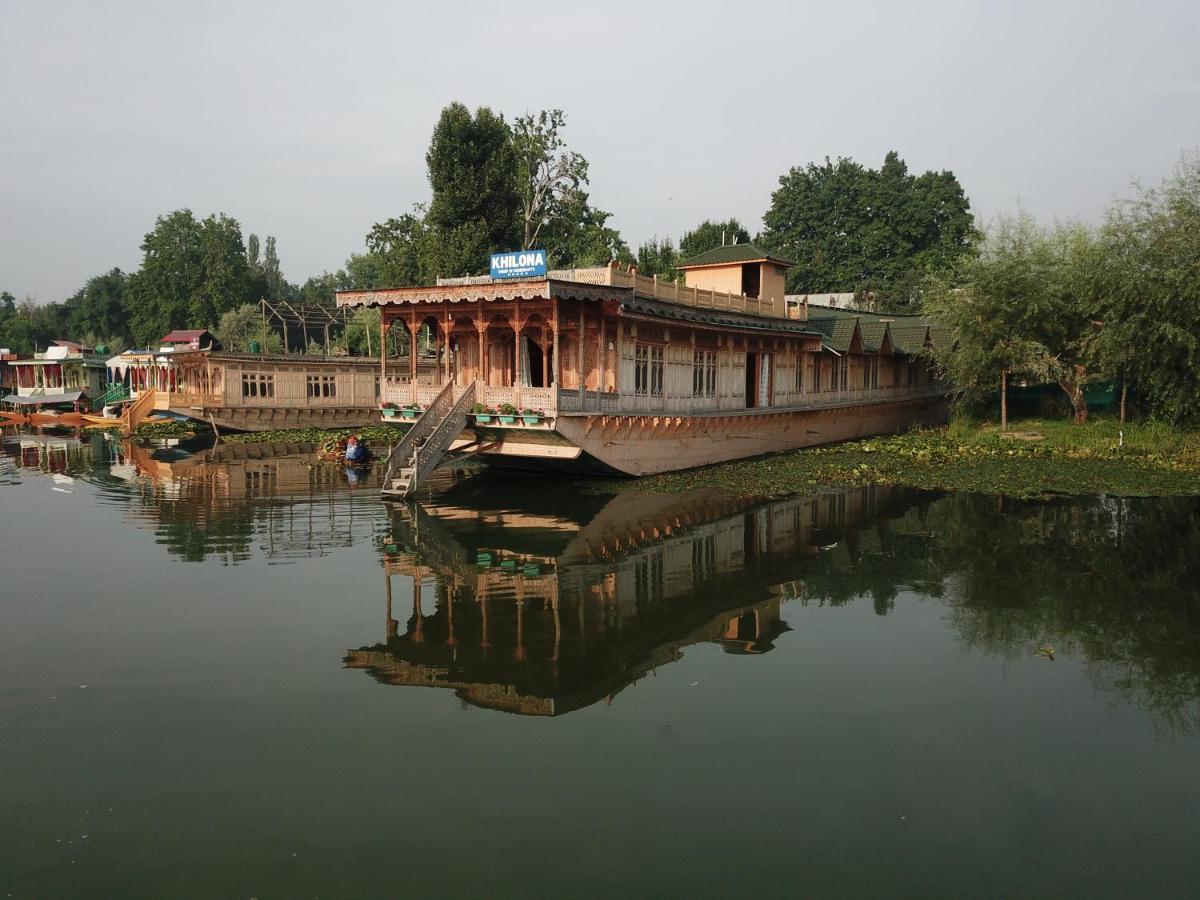 Srīnagar Khilona Luxury Heritage Houseboats מראה חיצוני תמונה